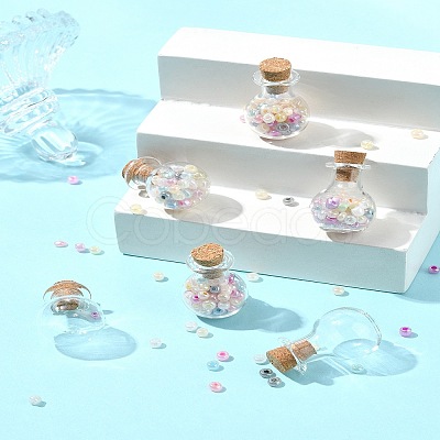 8Pcs Glass Bottles BOTT-FS0001-02-1