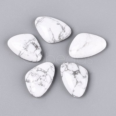 Synthetic Howlite Cabochons G-Q601-33-1