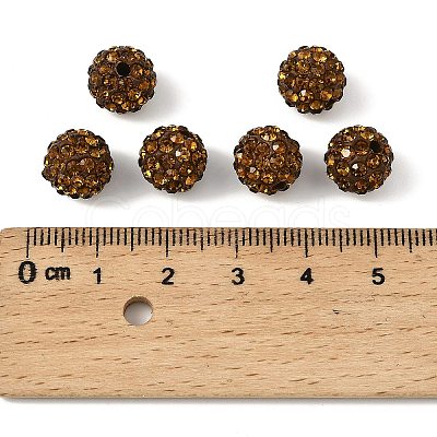 Pave Disco Ball Beads RB-H258-10MM-220-1