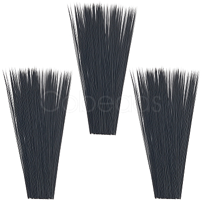 900Pcs Plastic Simulated Animal Whiskers for Crafts Needle Felting DIY-CY0002-72A-1