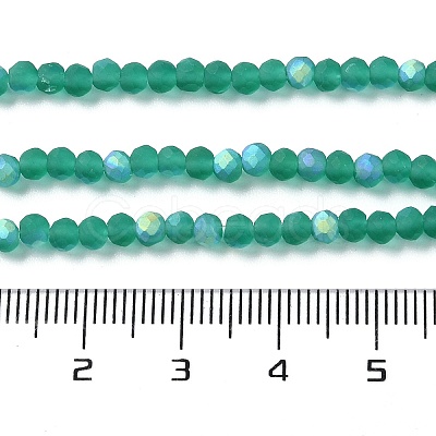 Imitation Jade Glass Beads Strands EGLA-YW0003-19B-15-1