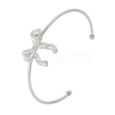 304 Stainless Steel Cuff Bangles BJEW-B107-01P-1
