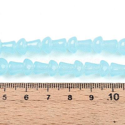 Baking Paint Glass Beads Strands DGLA-N007-01H-1