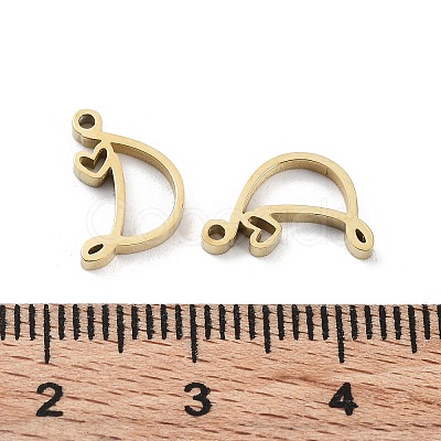 304 Stainless Steel Charms STAS-M327-02G-D-1