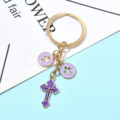 Alloy Enamel Keychain KEYC-YW00165-03-1
