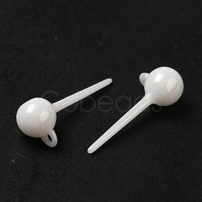 Hypoallergenic Bioceramics Zirconia Ceramic Ear Hooks EJEW-F340-12-1