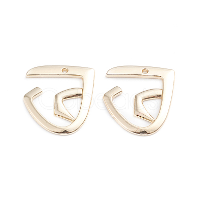 Alloy Open Back Bezel Pendants LS-X-PALLOY-I197-16G-1