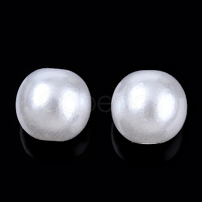 Imitated Pearl Acrylic Beads OACR-ZX005-35A-1