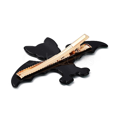 Halloween Theme PVC Alligator Hair Clips PHAR-B089-06-1