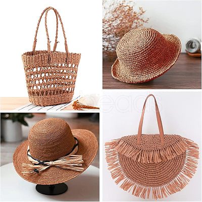 Handmade Paper Rattan DIY-WH0190-23B-1