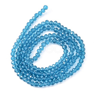 Transparent Glass Beads Strands LS-GLAA-R135-2mm-19-1