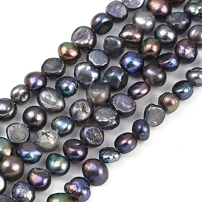 Natural Cultured Freshwater Pearl Beads Strands PEAR-P064-19G-01F-1
