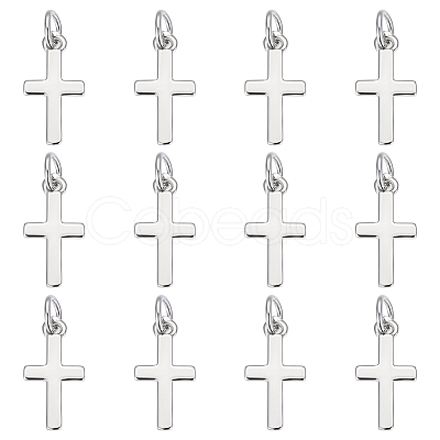 12Pcs Brass Pendants KK-BC0014-80P-1