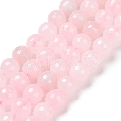 Natural Rose Quartz Beads Strands G-E571-07C-1