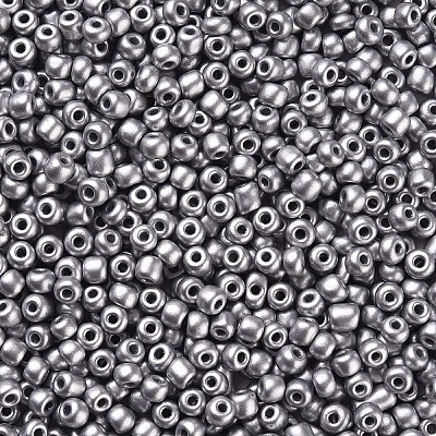 Baking Paint Glass Seed Beads SEED-S003-K29-1