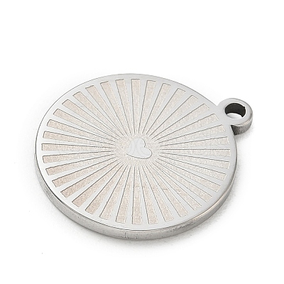 201 Stainless Steel Pendants SA-CBA3D3A-05P-26-1