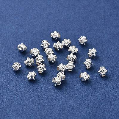 Long-Lasting Plated Alloy Beads PALLOY-A006-25S-1