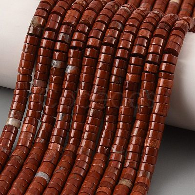 Natural Red Jasper Beads Strands G-M420-A05-01-1