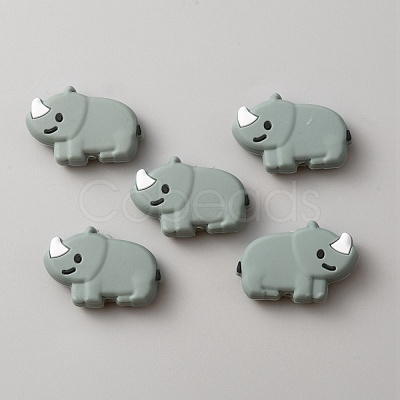Food Grade Eco-Friendly Silicone Beads SIL-WH0013-32A-1