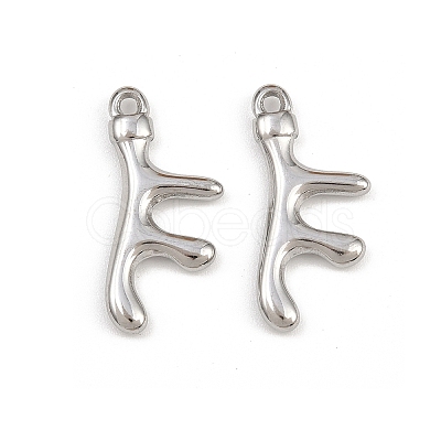 304 Stainless Steel Pendants STAS-L303-26P-02-1