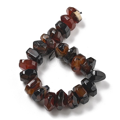 Natural Agate Beads Strands G-K392-A07-1