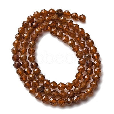 Natural Garnet Beads Strands G-C226-B01-4mm-1