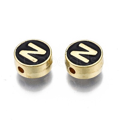 Alloy Enamel Beads ENAM-N052-006-02N-RS-1