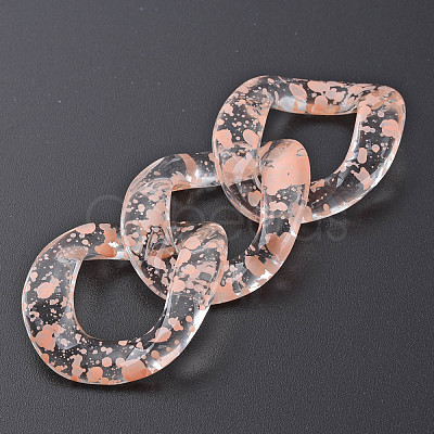 Transparent Acrylic Linking Rings OACR-N009-015A-B11-1