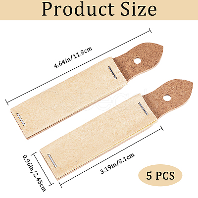 Pencil Sandpaper Board TOOL-WH0134-78-1