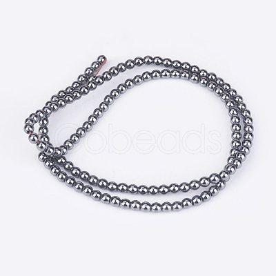 Non-Magnetic Synthetic Hematite Beads Strands X-G-D015-2-1