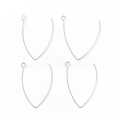 Tarnish Resistant 316 Stainless Steel Earrings Finding STAS-B025-02P-1