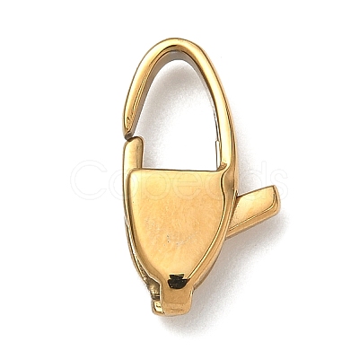 304 Stainless Steel Lobster Claw Clasps STAS-B089-01G-G-1