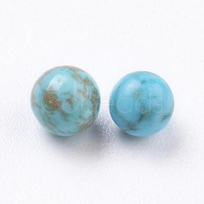 Natural Magnesite Beads G-E482-07B-4mm-1