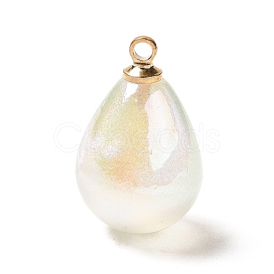 UV Plating Acrylic Pendants FIND-I035-01E-1