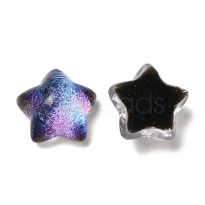 Transparent Epoxy Resin Cabochons CRES-Z002-09A-1