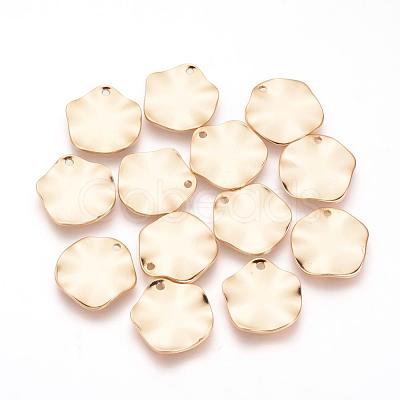 Brass Pendants KK-R037-209G-1