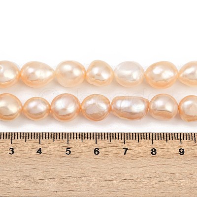 Natural Cultured Freshwater Pearl Beads Strands PEAR-P064-20L-04B-1