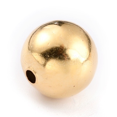 Brass Beads KK-O133-011C-G-1