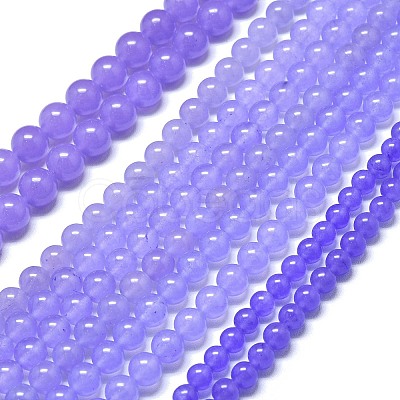 Natural Malaysia Jade Beads Strands G-L645-C01-6mm-06-1
