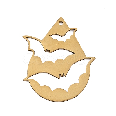 Halloween 201 Stainless Steel Pendants STAS-Z155-01C-G-1