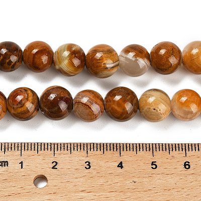 Natural Wood Lace Stone Beads Strands G-B128-A04-04-1