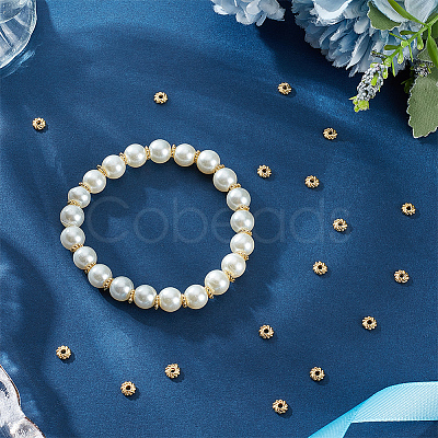 160Pcs Alloy Spacer Beads FIND-BC0004-90-1