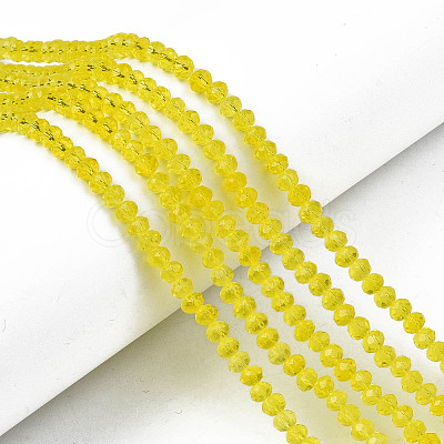 Electroplate Glass Beads Strands EGLA-A044-T3mm-A29-1