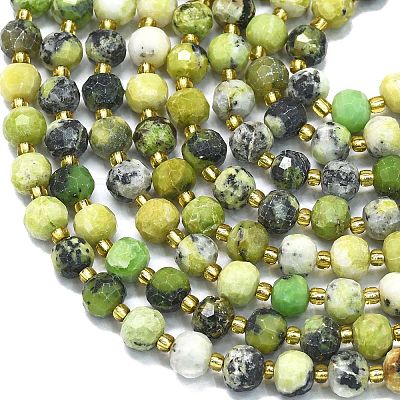 Natural Serpentine Beads Strands G-K389-E58-01-1