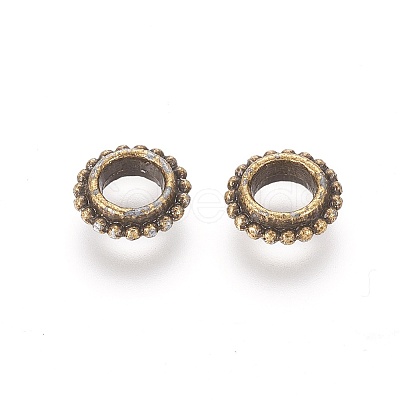 Tibetan Style Alloy Spacer Beads LS-MLF11067Y-NF-1