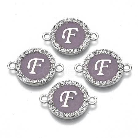 Alloy Enamel Links Connectors ENAM-TAC0003-01S-01F-1