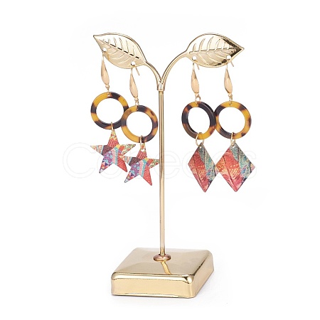 Iron Earring Displays X-EDIS-L006-02G-1