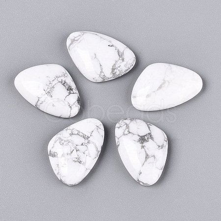 Synthetic Howlite Cabochons G-Q601-33-1