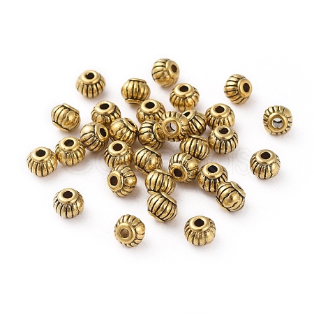 Tibetan Style Spacer Beads X-GLF0471Y-1