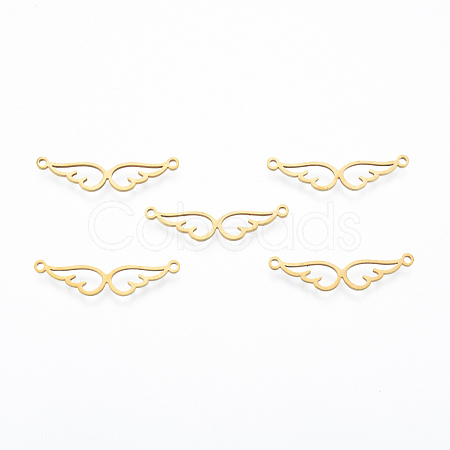 201 Stainless Steel Connector Charms STAS-N090-LA936-2-1